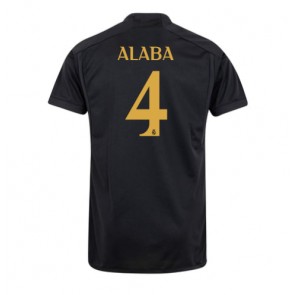 Real Madrid David Alaba #4 Replika Tredjetrøje 2023-24 Kortærmet